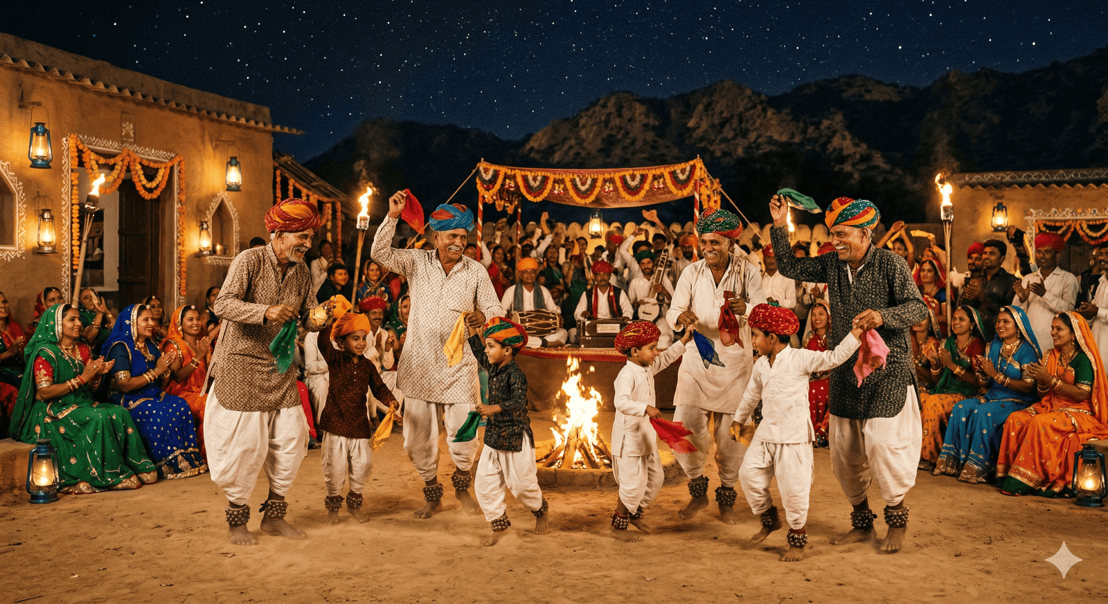 घुंघरा नृत्य और मेला गीतों से गूंजा अजयपुरा — गौतम जी मेले की भव्य तैयारियां शुरू