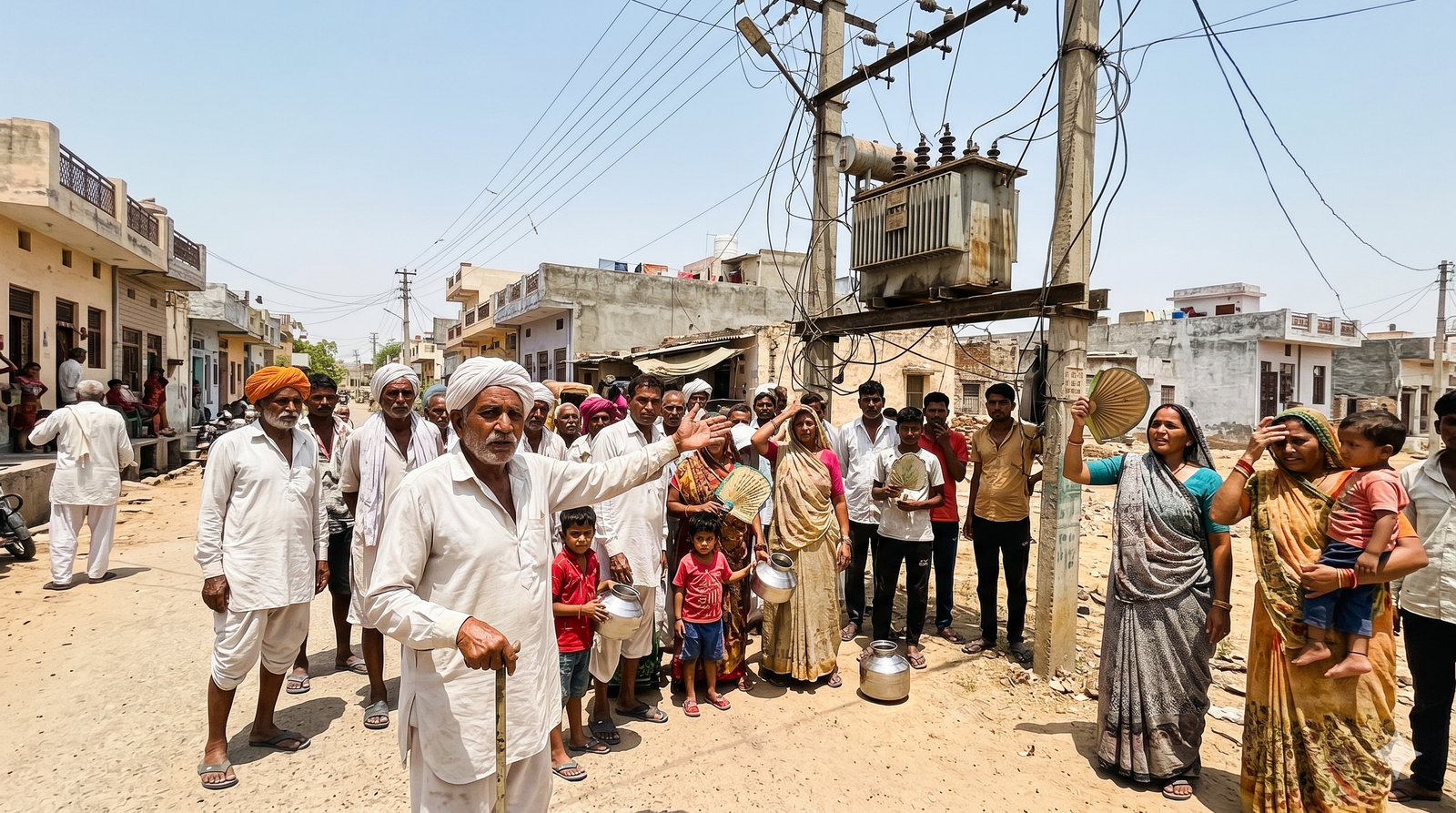 वार्ड 22, 23 और 25 में गहराया बिजली संकट: वोल्टेज समस्या से त्रस्त नागरिकों ने दी धरने की चेतावनी